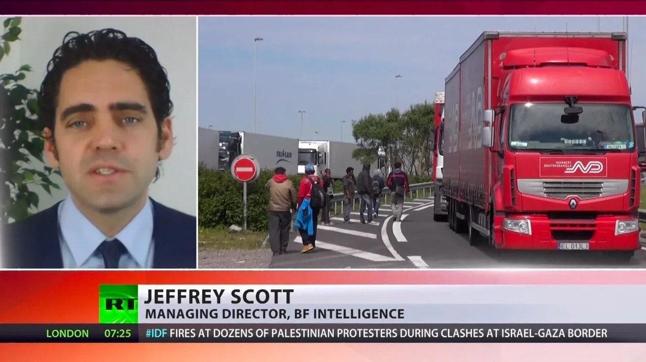 Jeffrey Scott interviewed on international television as Managing Director of BF Intelligence following the app launch