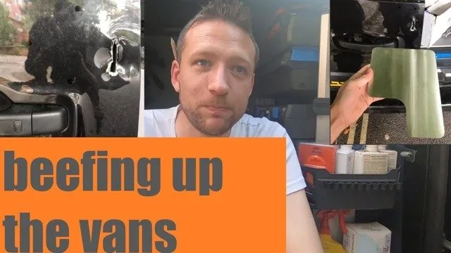 YouTube thumbnail: Beefing up the vans @ Sussex Installations | Thomas Nagy