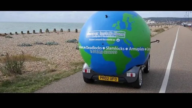 YouTube thumbnail: Introducing Our Globe Car Orbee & Celebrating the success of our YouTube Channel