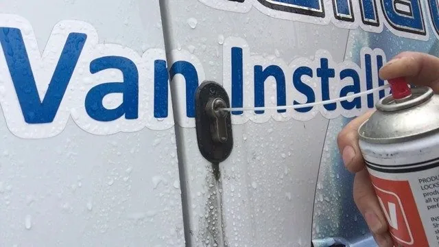 YouTube thumbnail: Van locks - Deadlock and Slamlock maintenance and cleaning out if they get stuck
