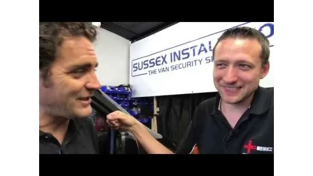 YouTube thumbnail: @TomtheSpark - Thomas Nagy visits Sussex Installations for van security
