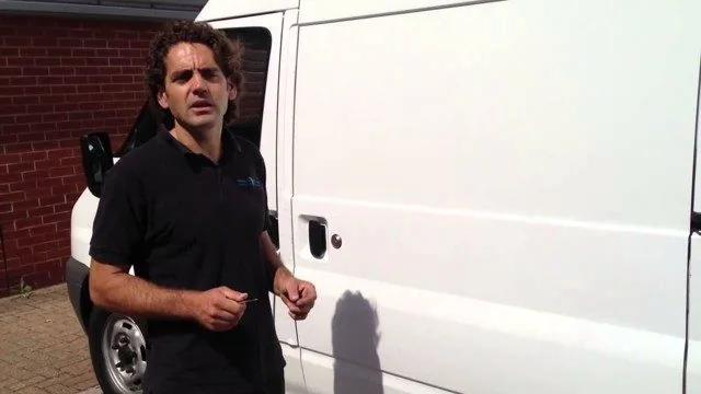 YouTube thumbnail: What is a Slamlock? Locks 4 Vans T Series Van Locks demonstrated and explained