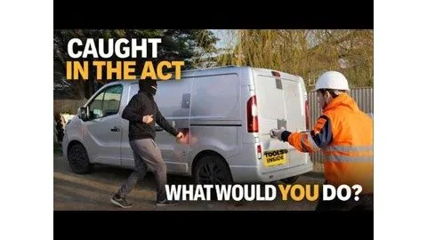 You walk back to your van and find Thieves Breaking into it! What do you do about it? — thumbnail