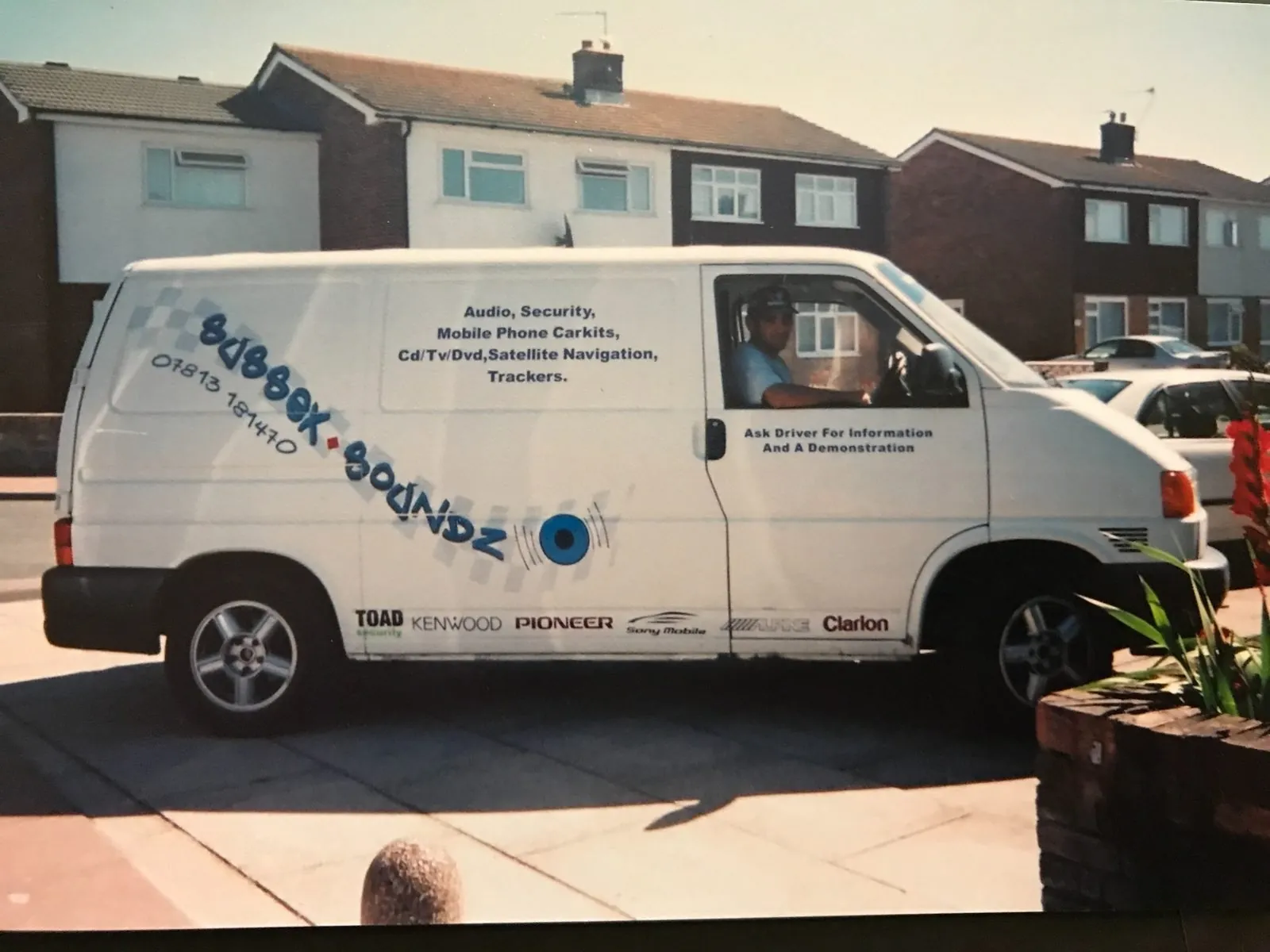 Jeff Scott's original Sussex Sounds mobile installation van