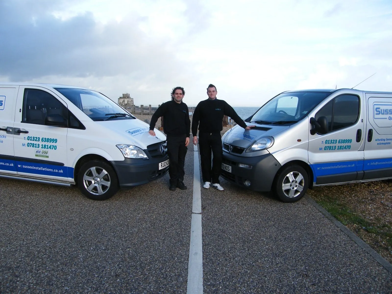 The first Sussex Installations employee working with Jeff Scott in 2011