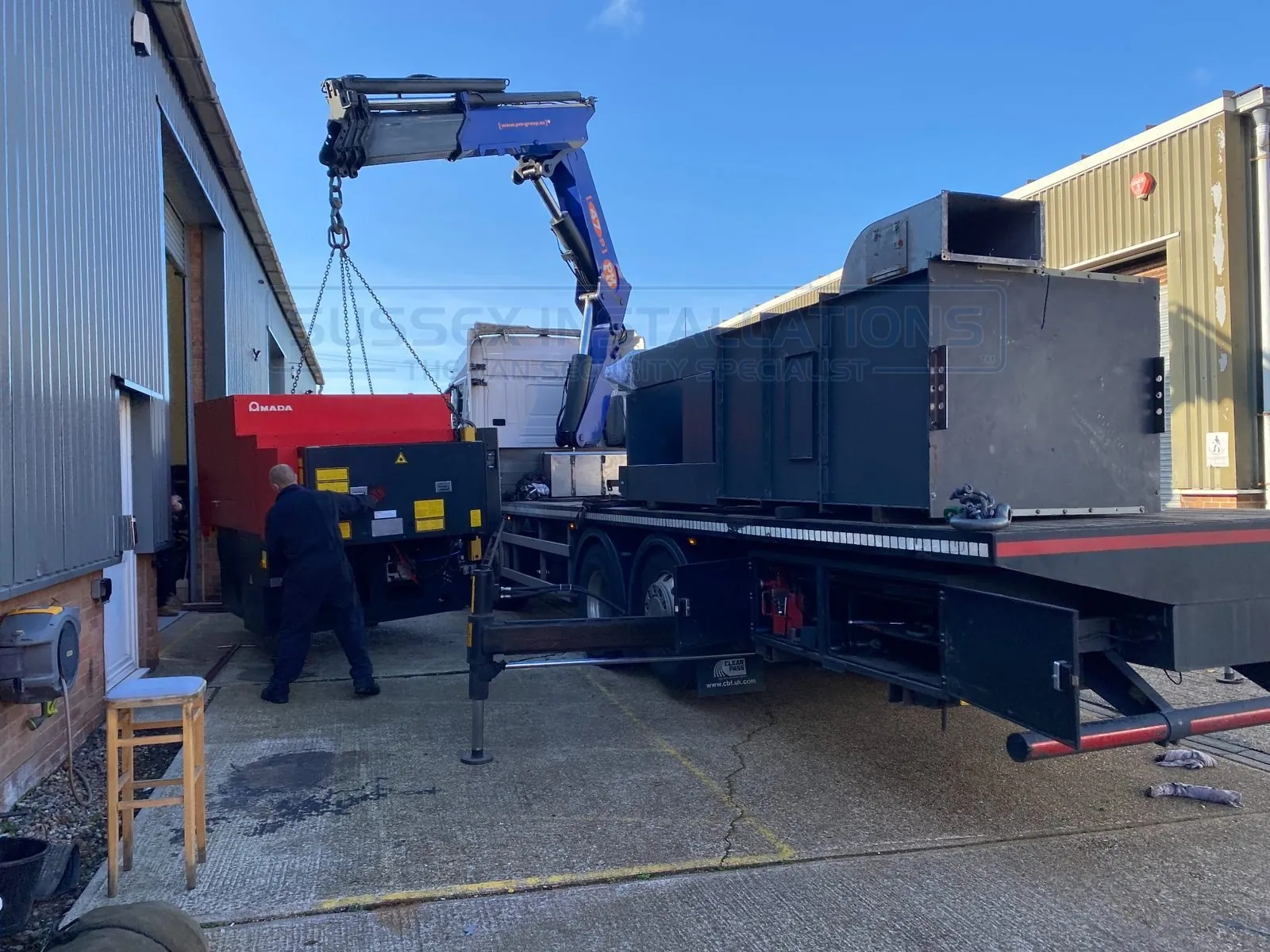 Sussex Installations CNC laser cutting machine