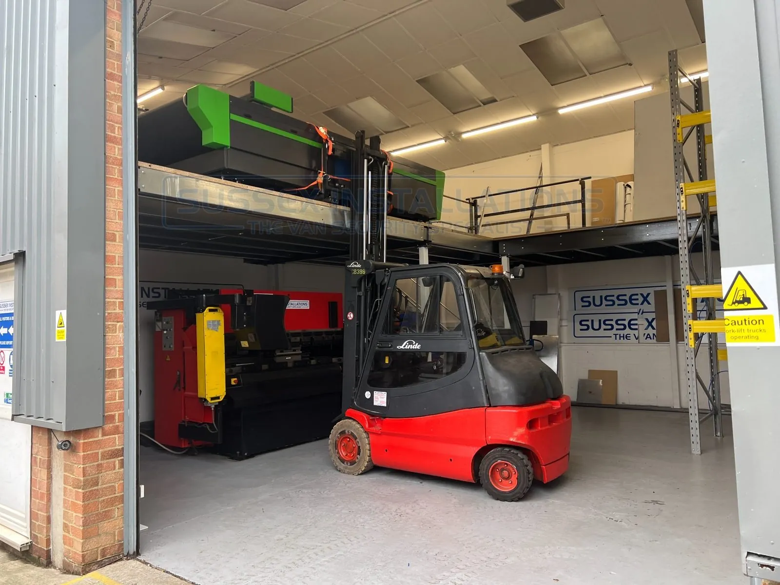 CNC gasket manufacturing equipment at Sussex Installations